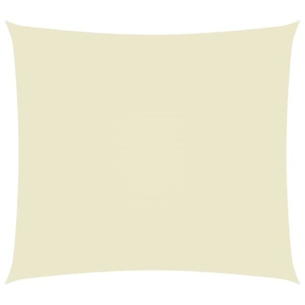 Aurinkopurje Oxford-kangas suorakaide 5x6 m kerma - Aurinkovarjopurje - Aurinkovarjopurjeet - Home & Living