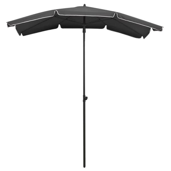 Parasoll med stång 200x130 cm antracit - Parasoll - Parasoller - Home & Living