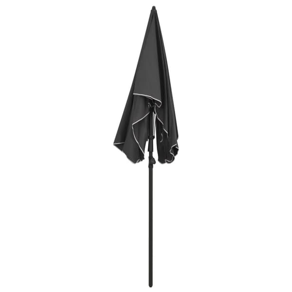 Parasoll med stång 200x130 cm antracit - Parasoll - Parasoller - Home & Living