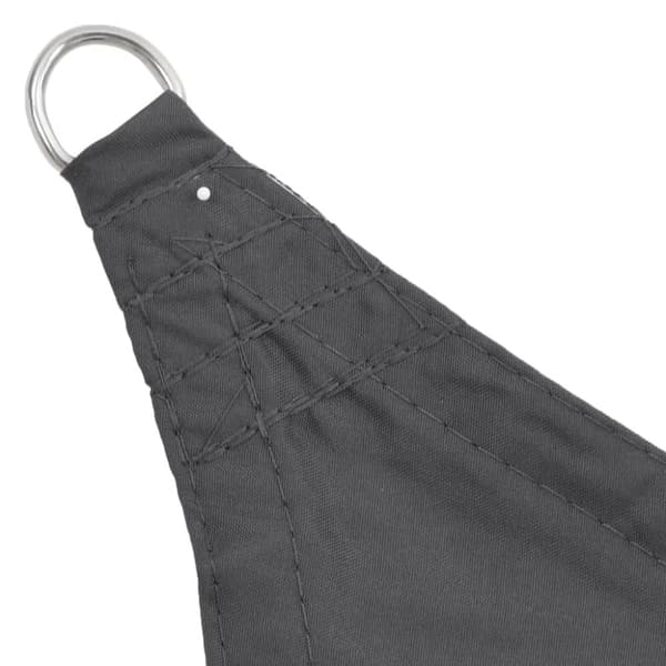 Solsegel Oxfordtyg trekantigt 5x5x5 m antracit - Solsegel - Solskydd - Home & Living