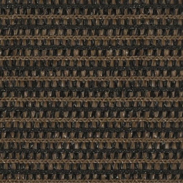 Solsejl 3/4x2 m 160 g/m² HDPE brun - Solsejl - Solskærm - Home & Living