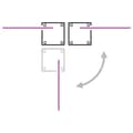Miniatyrbillede 10 af 11: Sammenrullelig sidemarkise til terrassen 140x1200 cm brun - Sidemarkise - Sidemarkiser - Home & Living