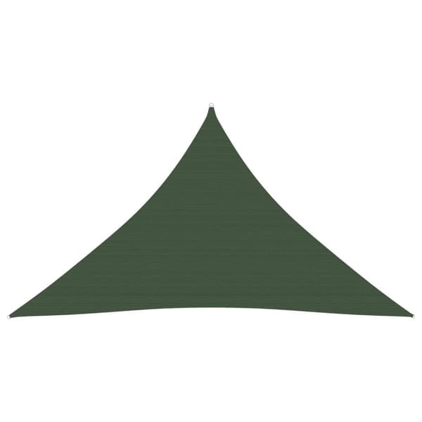 Solsegel 160 g/m² mörkgrön 4x4x5,8 m HDPE - Solsegel - Solskydd - Home & Living
