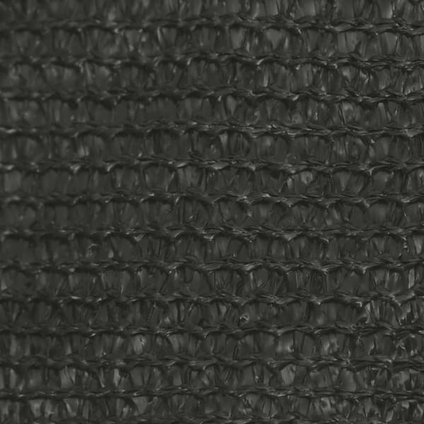 Solsejl 2,5x3 m 160 g/m² HDPE antracitgrå - Solsejl - Solskærm - Home & Living