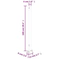 Miniatyrbillede 10 af 10: Sammenrullelig sidemarkise til terrassen 160 x 300 cm creme - Sidemarkise - Sidemarkiser - Home & Living