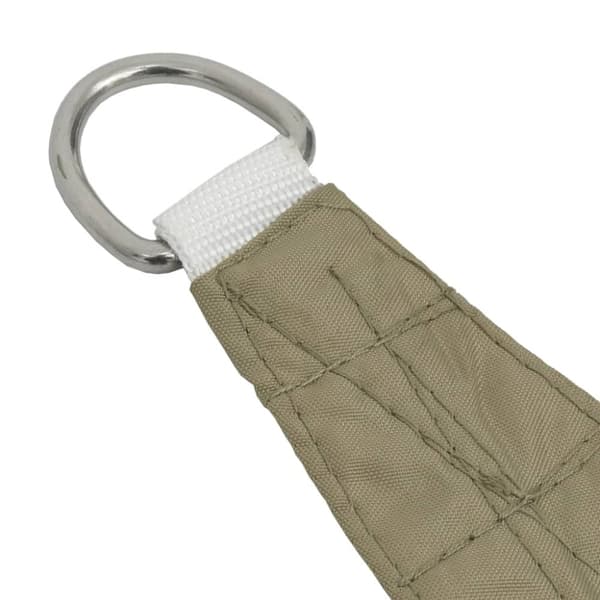 Solsegel oxfordtyg rektangulärt 3x5 m beige - Solsegel - Solskydd - Home & Living