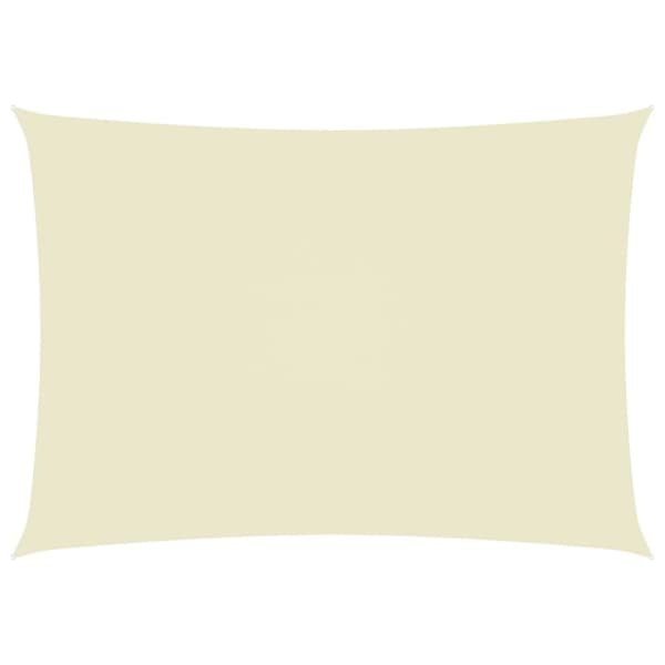 Aurinkopurje Oxford-kangas suorakaide 3x4,5 m kerma - Aurinkovarjopurje - Aurinkovarjopurjeet - Home & Living