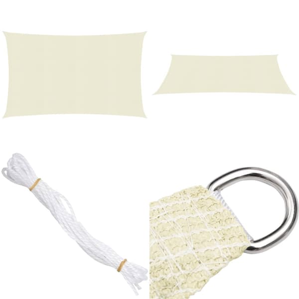 Aurinkopurje 160 g/m² kerma 2,5x5 m HDPE - Aurinkovarjopurje - Aurinkovarjopurjeet - Home & Living