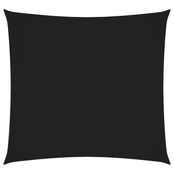Aurinkopurje Oxford-kangas neliö 3x3 m musta - Aurinkovarjopurje - Aurinkovarjopurjeet - Home & Living