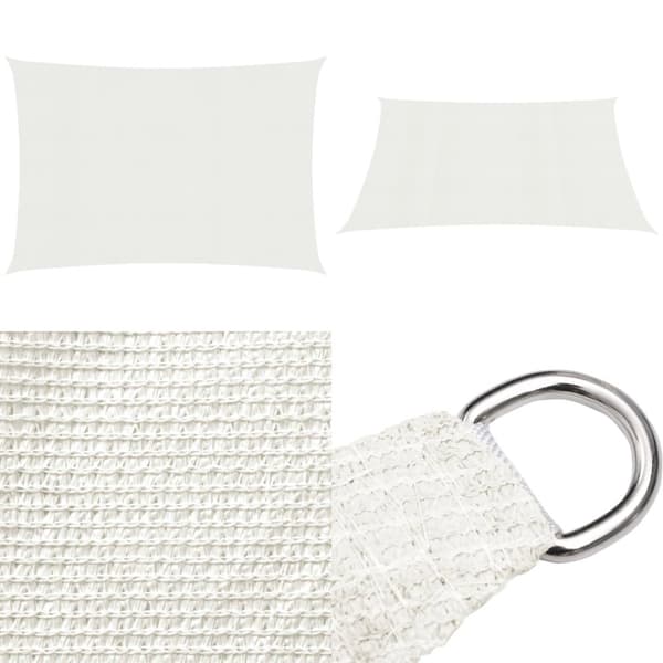 Solsejl 160 g/m² 2x2,5 m HDPE hvid - Solsejl - Solskærm - Home & Living