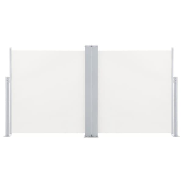 Sisäänvedettävä sivumarkiisi 100x600 cm kerma - Sivumarkiisi - Sivumarkiisit - Home & Living