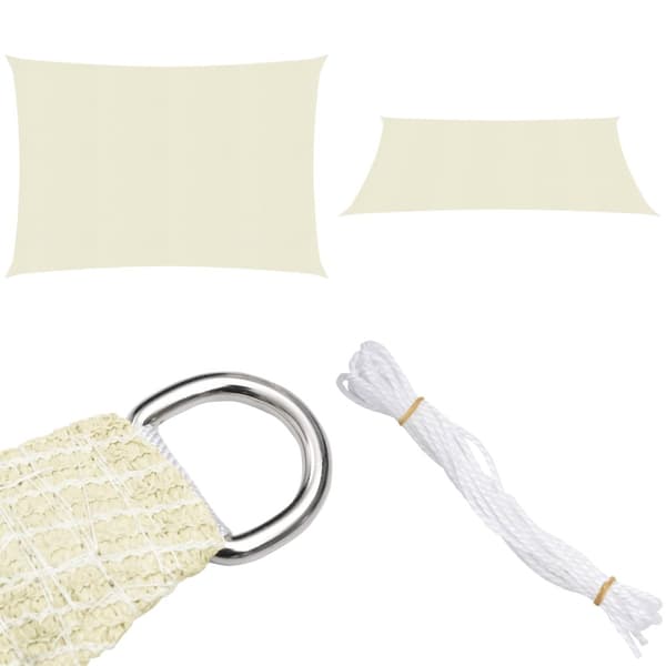 Aurinkopurje 160 g/m² kerma 3x4,5 m HDPE - Aurinkovarjopurje - Aurinkovarjopurjeet - Home & Living