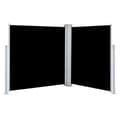 Miniatyrbillede 3 af 11: Sammenrullelig sidemarkise 140x600 cm sort - Sidemarkise - Sidemarkiser - Home & Living