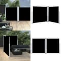 Miniatyrbillede 1 af 11: Sammenrullelig sidemarkise 140x600 cm sort - Sidemarkise - Sidemarkiser - Home & Living
