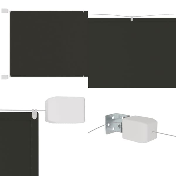 Pystymarkiisi antrasiitti 140x420 cm Oxford kangas - Pystymarkiisi - Pystymarkiisit - Home & Living