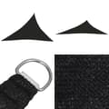 Miniatyrbillede 1 af 7: Solsejl 4x5x6,8 m 160 g/m² HDPE sort - Solsejl - Solskærm - Home & Living