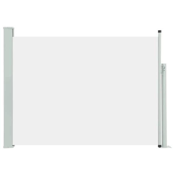 Sammenrullelig sidemarkise til terrassen 100x500 cm cremefarvet - Sidemarkise - Sidemarkiser - Home & Living