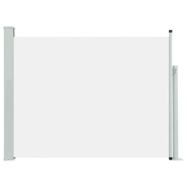 Sisäänvedettävä terassin sivumarkiisi 140x500 cm kerma - Sivumarkiisi - Sivumarkiisit - Home & Living