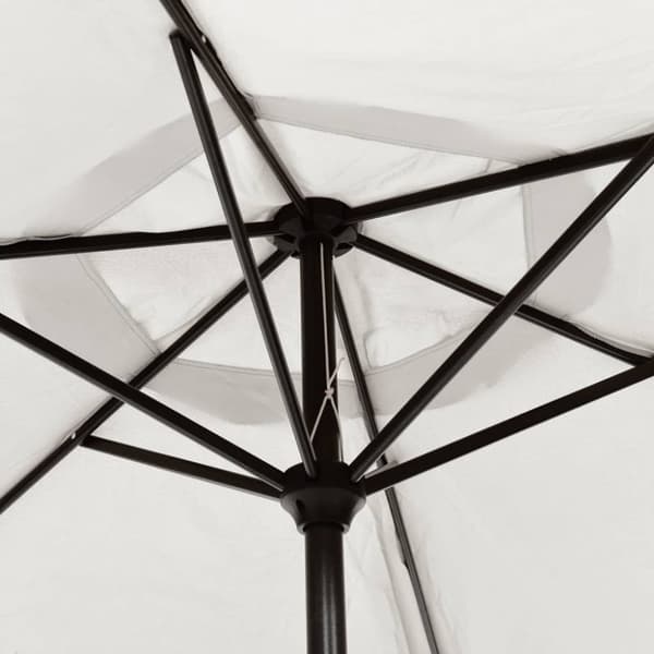 LED-hængeparasol 3 m sandhvid - LED Parasol - LED Parasoller - Home & Living