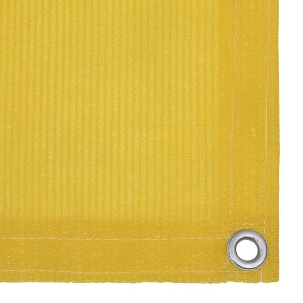 Parvekkeen suoja keltainen 90x400 cm HDPE - Parvekkeen Suoja - Parvekkeen Suojat - Home & Living
