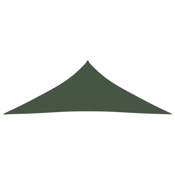 Aurinkopurje 160 g/m² tummanvihreä 4,5x4,5x4,5 m HDPE - Aurinkovarjopurje - Aurinkovarjopurjeet - Home & Living