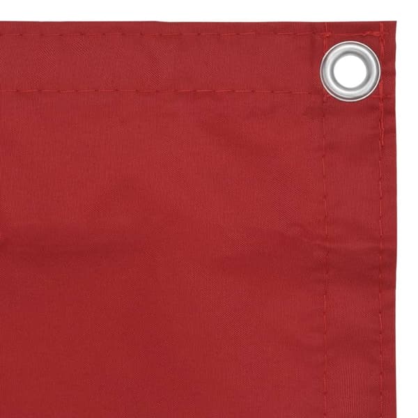 Parvekkeen suoja punainen 90x400 cm Oxford kangas - Parvekkeen Suoja - Parvekkeen Suojat - Home & Living