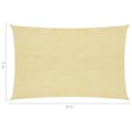 Pikkukuva 7 / 7: Aurinkopurje 160 g/m² beige 5x8 m HDPE - Aurinkovarjopurje - Aurinkovarjopurjeet - Home & Living