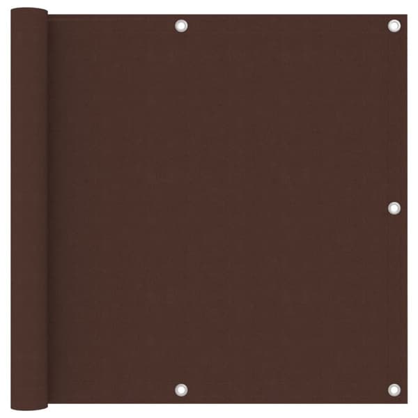 Parvekkeen suoja ruskea 90x500 cm Oxford-kangas - Parvekkeen Suoja - Parvekkeen Suojat - Home & Living