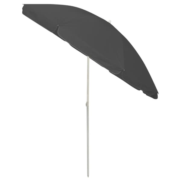 Strandparasol 240 cm antracitgrå - Strandparasol - Strandparasoller - Home & Living