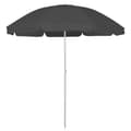 Miniatyrbillede 2 af 7: Strandparasol 240 cm antracitgrå - Strandparasol - Strandparasoller - Home & Living