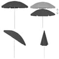 Miniatyrbillede 1 af 7: Strandparasol 240 cm antracitgrå - Strandparasol - Strandparasoller - Home & Living