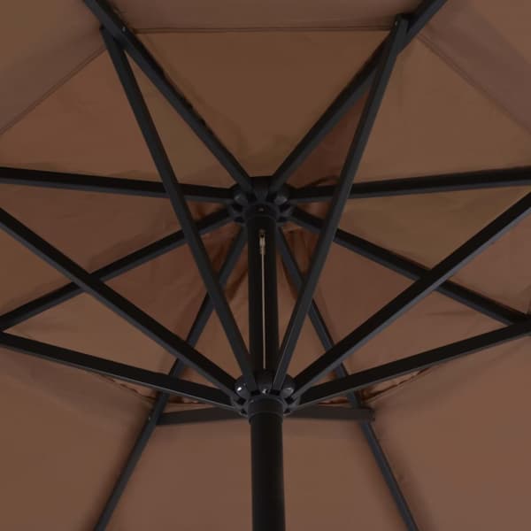 Parasoll med portabel bas taupe - Parasoll - Parasol - Home & Living