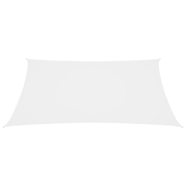 Solsegel oxfordtyg fyrkantigt 4x4 m vit - Solsegel - Solskydd - Home & Living