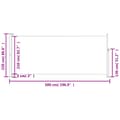 Miniatyrbillede 8 af 9: Sammenrullelig sidemarkise til terrassen 220x500 cm cremefarvet - Sidemarkise - Sidemarkiser - Home & Living