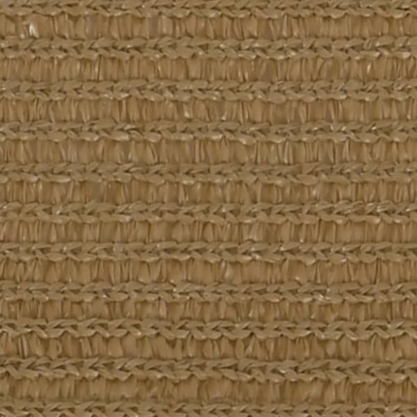 Aurinkopurje 160 g/m² harmaanruskea 4,5x4,5 m HDPE