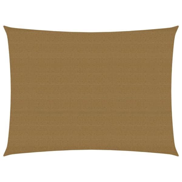 Solsegel 160 g/m² taupe 3x4,5 m HDPE