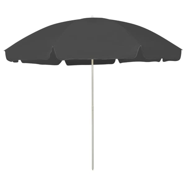 Strandparasoll antracit 300 cm