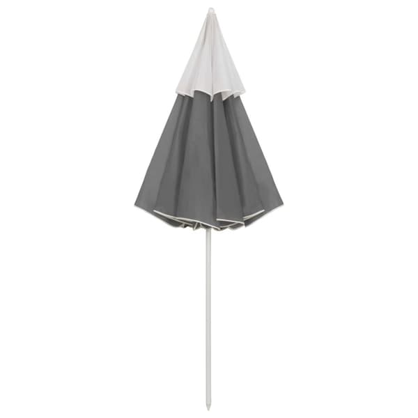 strandparasol 300 cm antracitgrå