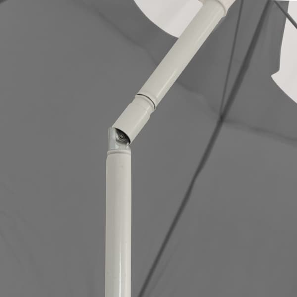 strandparasol 300 cm antracitgrå