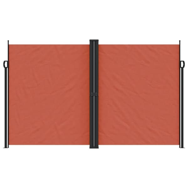Infällbar sidomarkis terrakotta 200x600 cm