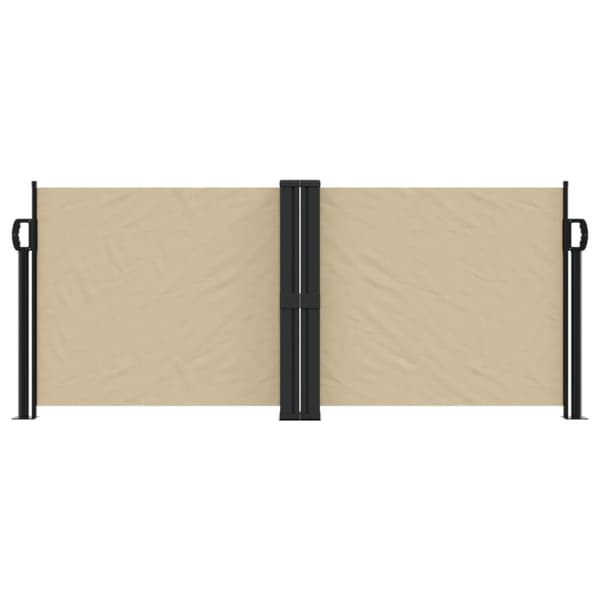 Sisäänvedettävä sivumarkiisi 100x600 cm beige