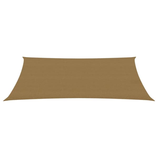 Solsegel 160 g/m² taupe 3x5 m HDPE