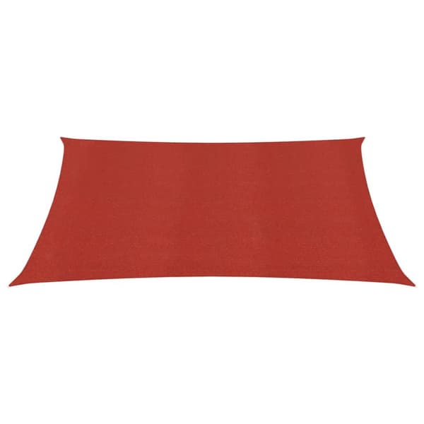 Aurinkopurje 160 g/m² punainen 4,5x4,5 m HDPE
