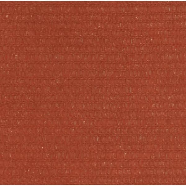 Aurinkopurje 160 g/m² terrakotta 6x6 m HDPE