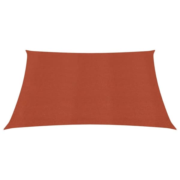Aurinkopurje 160 g/m² terrakotta 6x6 m HDPE