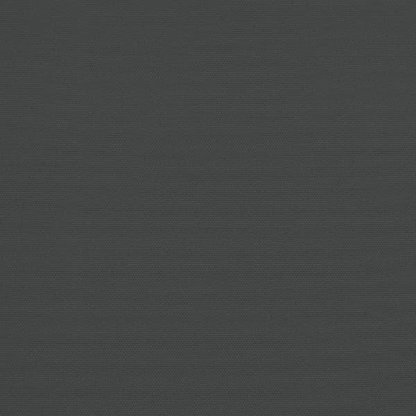 Balkongparasoll m. aluminiumstolpe antracit 300x155 cm halvrunt