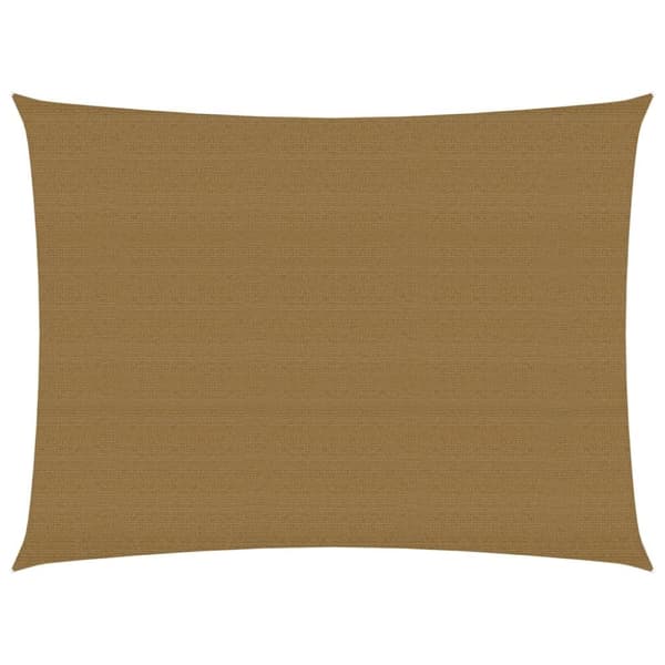 Solsegel 160 g/m² taupe 3,5x5 m HDPE