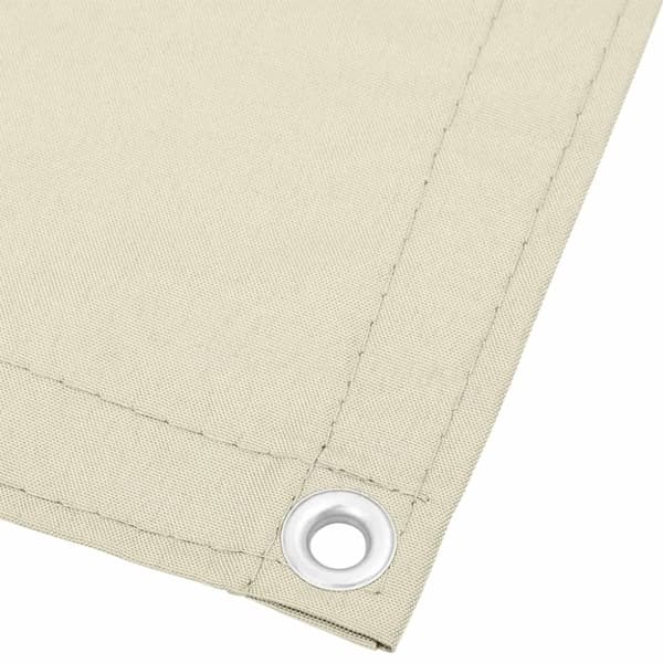 Parvekesuoja kerma 90x800 cm 100% polyesteri Oxford kangas