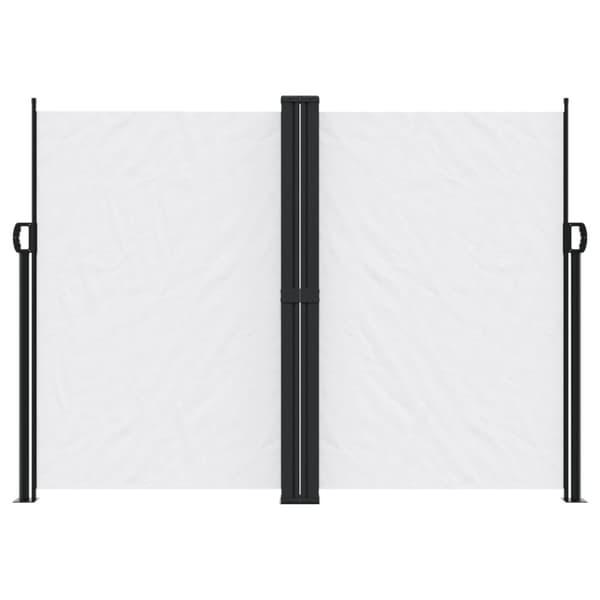 sammenrullelig sidemarkise 180x600 cm hvid