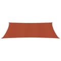 Miniatyrbillede 2 af 6: solsejl 3x6 m 160 g/m² HDPE terrakotta